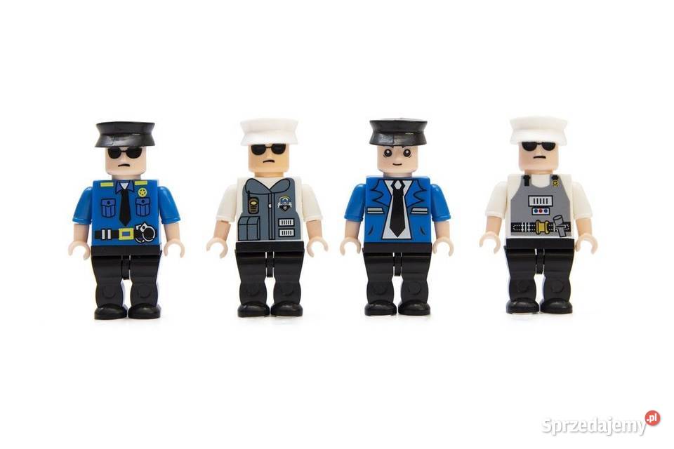 Zestaw Figurek Policja 4 Pozostałe Poznań