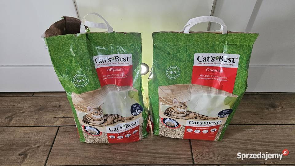 Żwirek Cats Best Original zbrylający się 20l Rzeszów