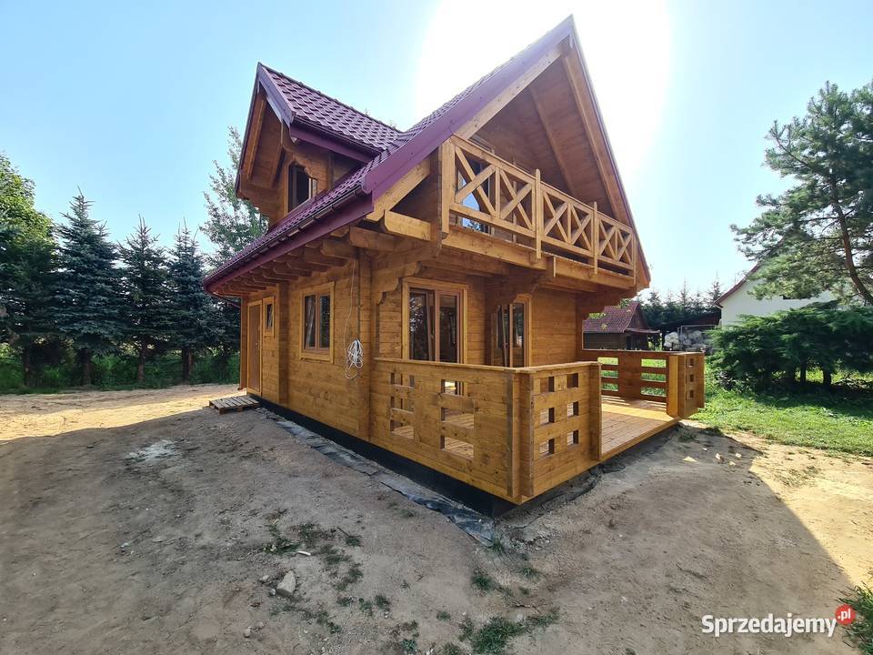 DREWNIANY DOMEK CAŁOROCZNY KAROLINA II 61 19 M2 Mrągowo