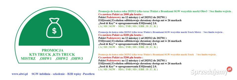 1987P12823 Podstawowy 36 miesięcy ESI Evolution Bielsko-Biała