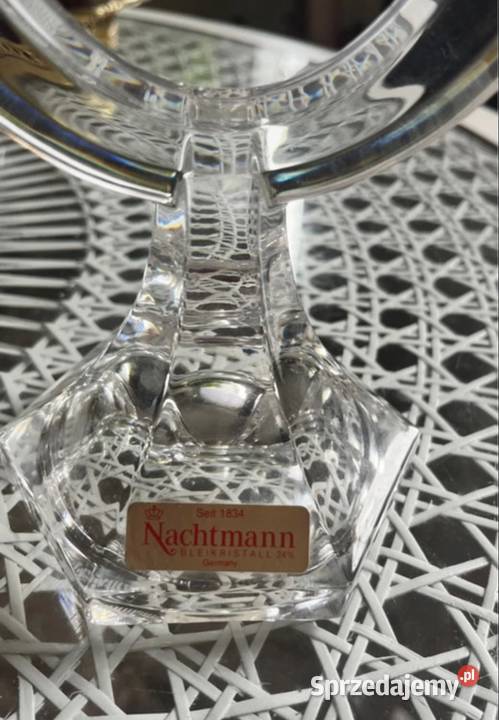 Kryształowy świecznik Nachtmann Zielona Góra