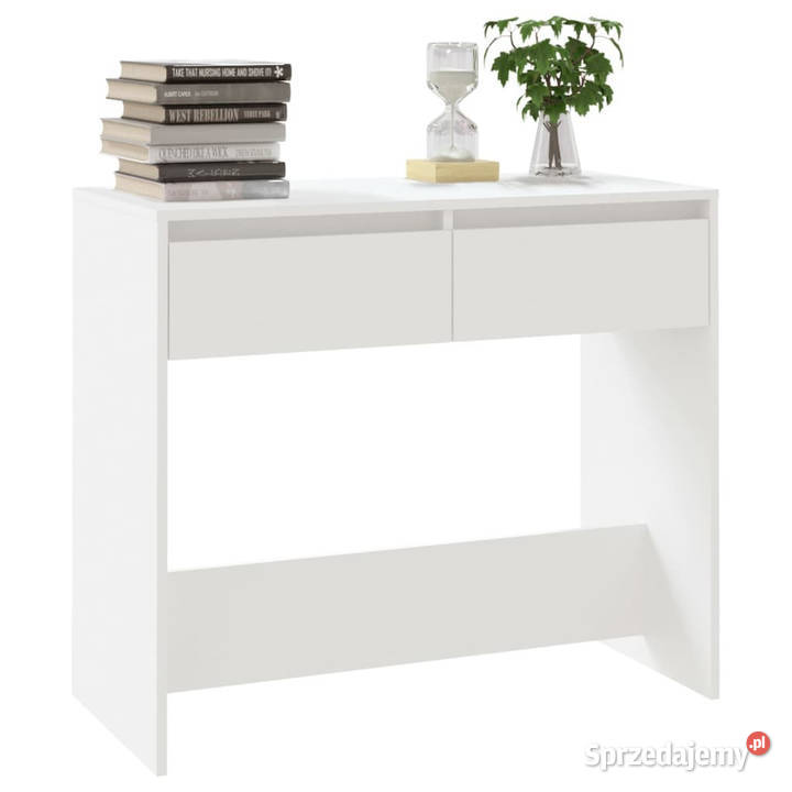 Stolik konsolowy białe 89x41x765 materiał Warszawa sprzedam