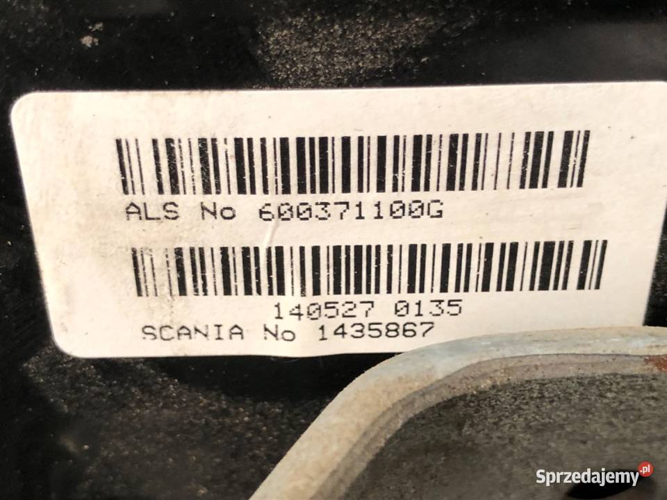 PEDAŁY SCANIA PGRT series 1435680 127 450