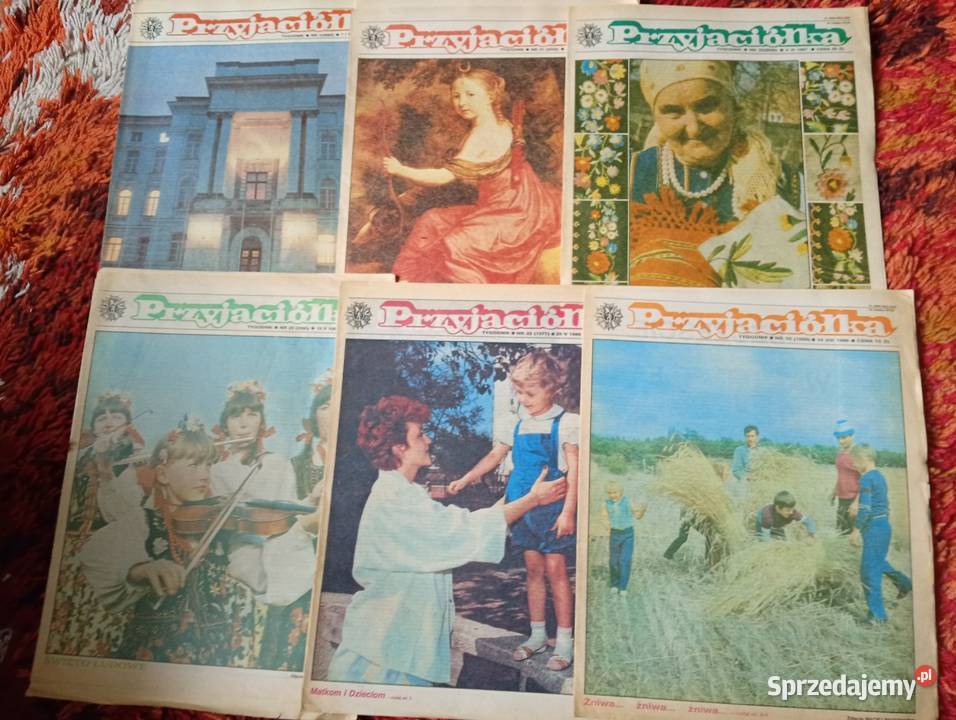 Gazeta Przyjaciolka z okresu PRL Częstochowa