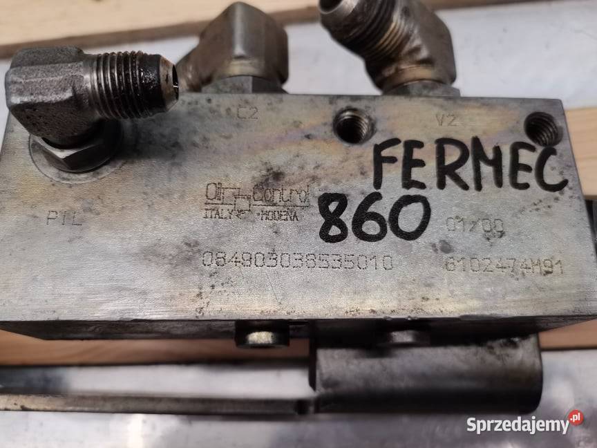 Zamek hydrauliczny Fermec 860 084903038535010 Wilkowo sprzedam