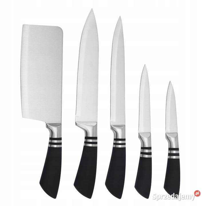 Noże na stojaku ala Versace Noże i ostrza Szczecin