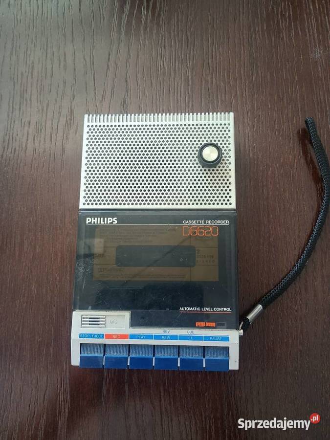 Odtwarzacz kasetowy firmy Philips sprawny