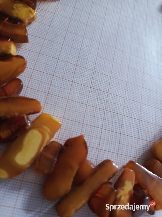 Naszyjnik Bursztyn Vintage Białystok