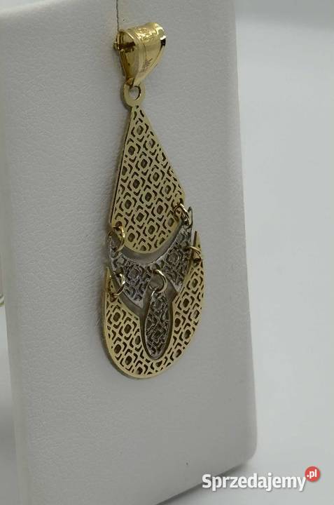 Złota zawieszka próby 585 070g Elbląg