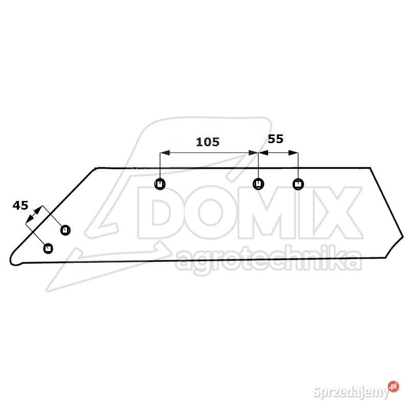 Lemiesz pod dłuto Rabe SSP332OS Rabe IQ Kawnice