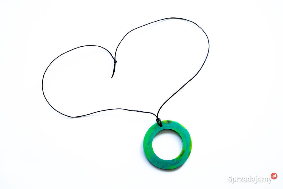 Duży kolorowy wisior 6 lekko świecący w Naszyjniki Warszawa