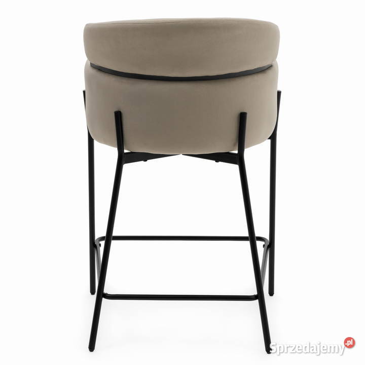 Hoker Tapicerowany Bolzano Ciemnobeżowy Wysyłka Tarchały Małe