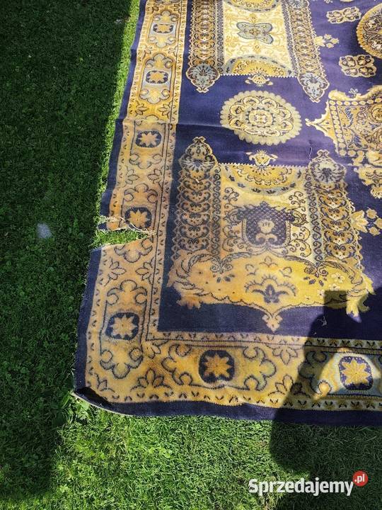 Zabytkowy dywan TEBA Kasak 360x290 wełna antyk Przeworsk sprzedam