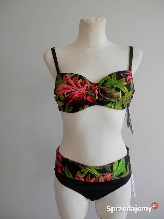 Strój Kąpielowy Bikini Bardotka Wysoki Stan L Łomża