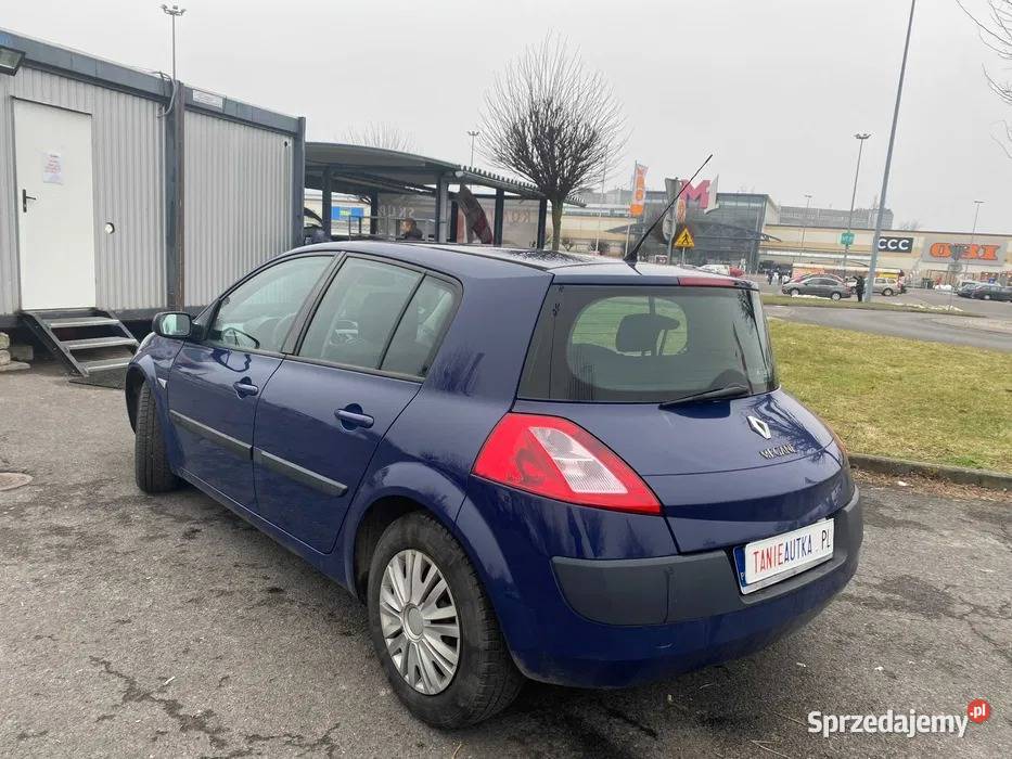 Renault Megane 16 Benzyna 2003 Klimatyzacja Łódź