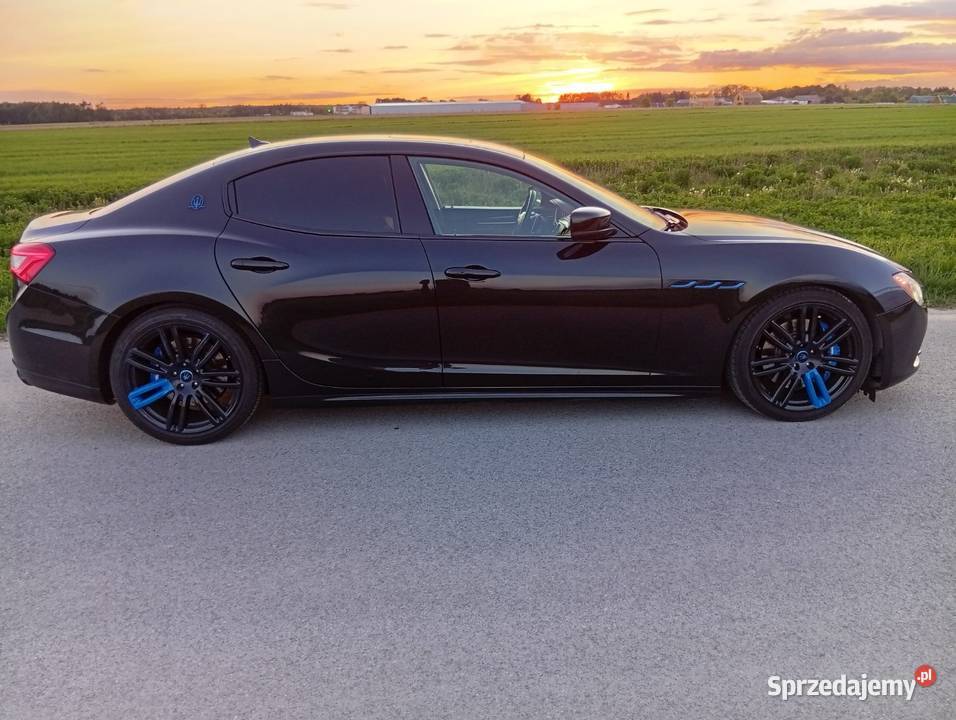 Maserati Ghibli SQ4 410 2015 Ghibli mazowieckie Garbatka sprzedam