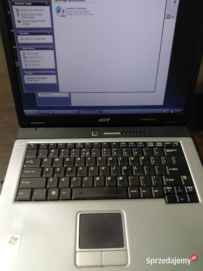 Laptop acer travelmate 2350 Grodzisk