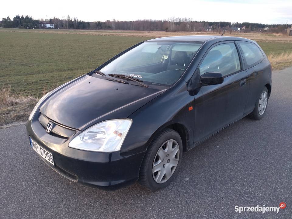 Honda Civic VII 2001 3D 14 LPG Klimatyzacja 90KM Czeczotki