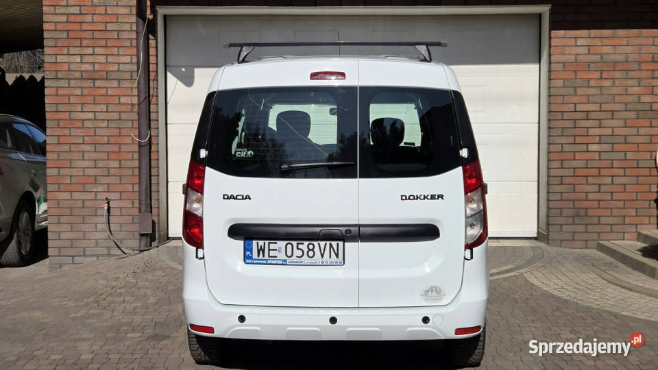 Dacia Dokker 64 16SCE 102 Laureate Salon Serwis Zarejestrowany w Polsce Aleksandrów Łódzki