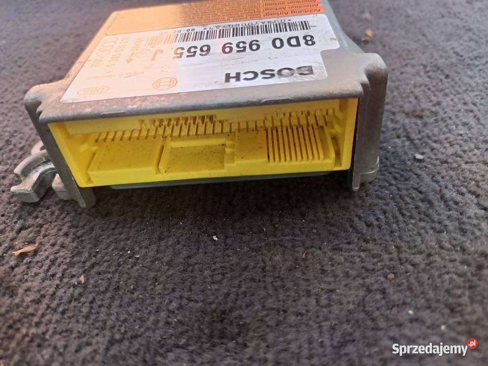 Sterownik Airbag 8D0 959 655 J Bosch Audi A4 B5 Myszków