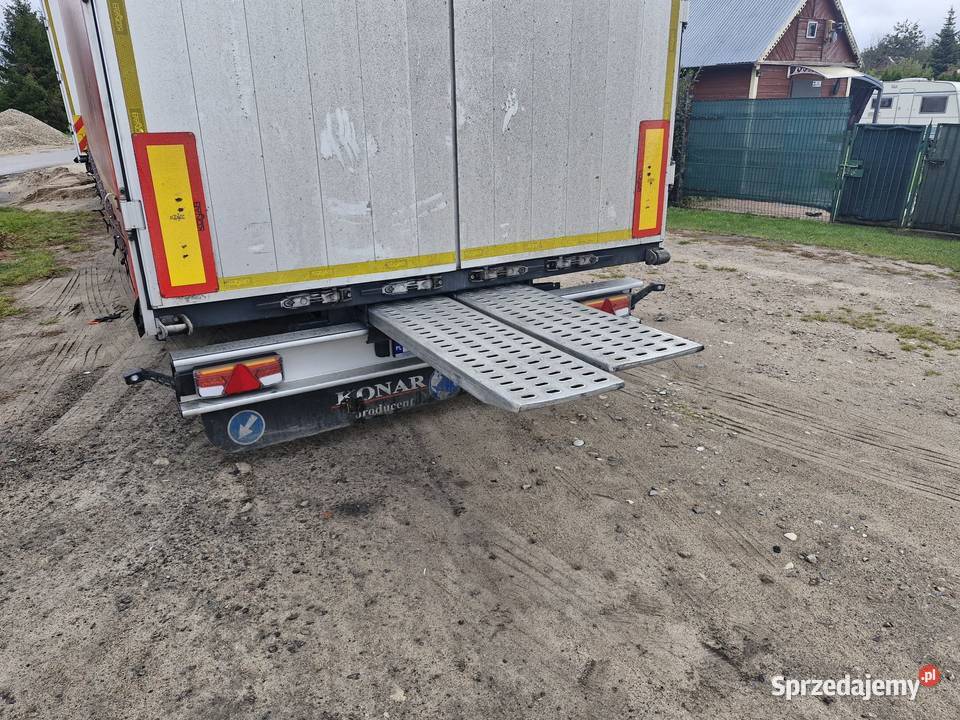 Man TGL 12260 2023r tandem plandeka laweta na 5 Mrągowo