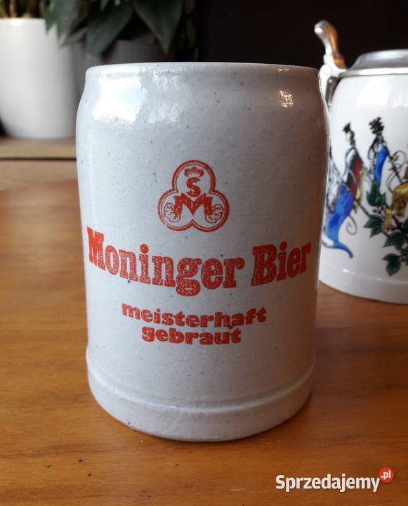 Stary kufel do piwa Niemcy ceramiczny 3 pomorskie Gdynia sprzedam