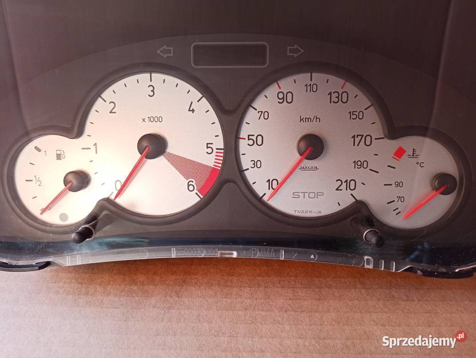 Peugeot 206 HDI Licznik zegary 9659730780 liczniki, zegary Bolesławiec
