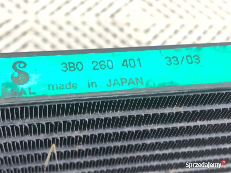 CHŁODNICA KLIMATYZACJI VW PASSAT B5 FL 16 102