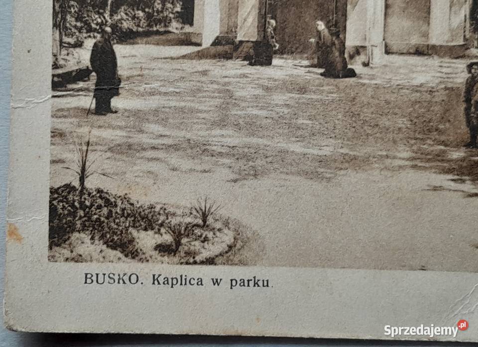 Stare kartki pocztowe pocztówki Busko Zdrój Dąbrowa Górnicza