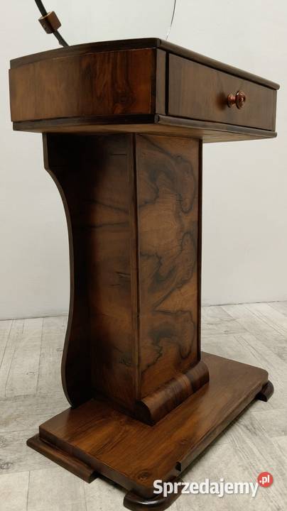 Toaletka art deco orzech vintage design lata