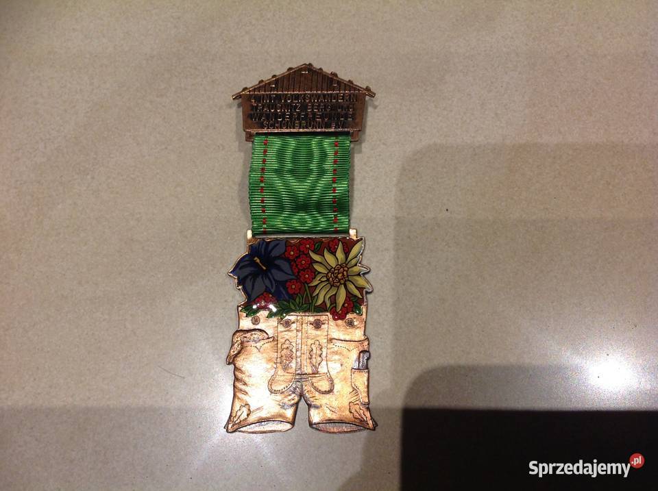 Medal Miedziany PRZYJACIELE WĘDRÓWEK Vintage Nowa Sól