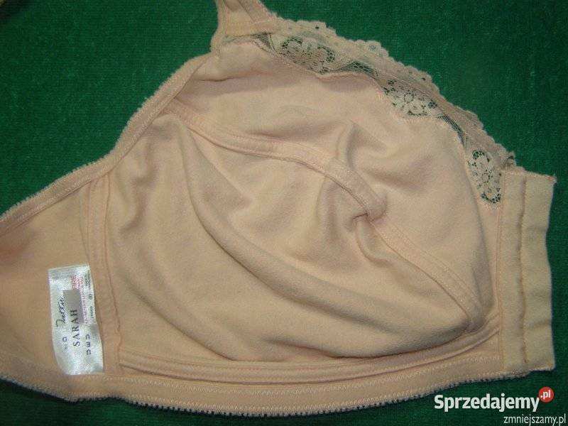 Biustonosz Stanik 46D 105D bez fiszbin zapinany mazowieckie Siedlce