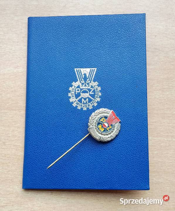 Legitymacja i odznaka PZM ot kujawsko-pomorskie Nakło nad Notecią