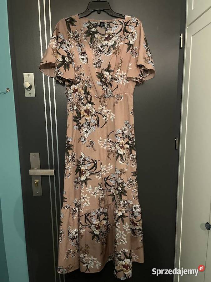 Shein sukienka modny wzór kwiaty floral hit 38 Choszczno
