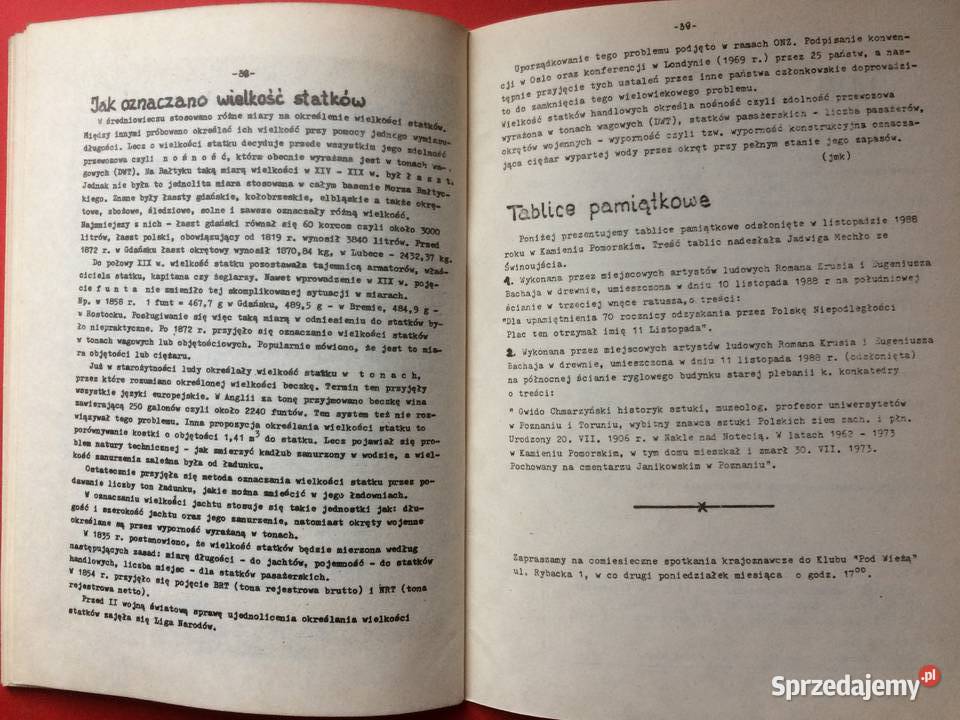 744 Szczecin Informacje Krajoznawcze 11 Antyki, Sztuka, Kolekcje