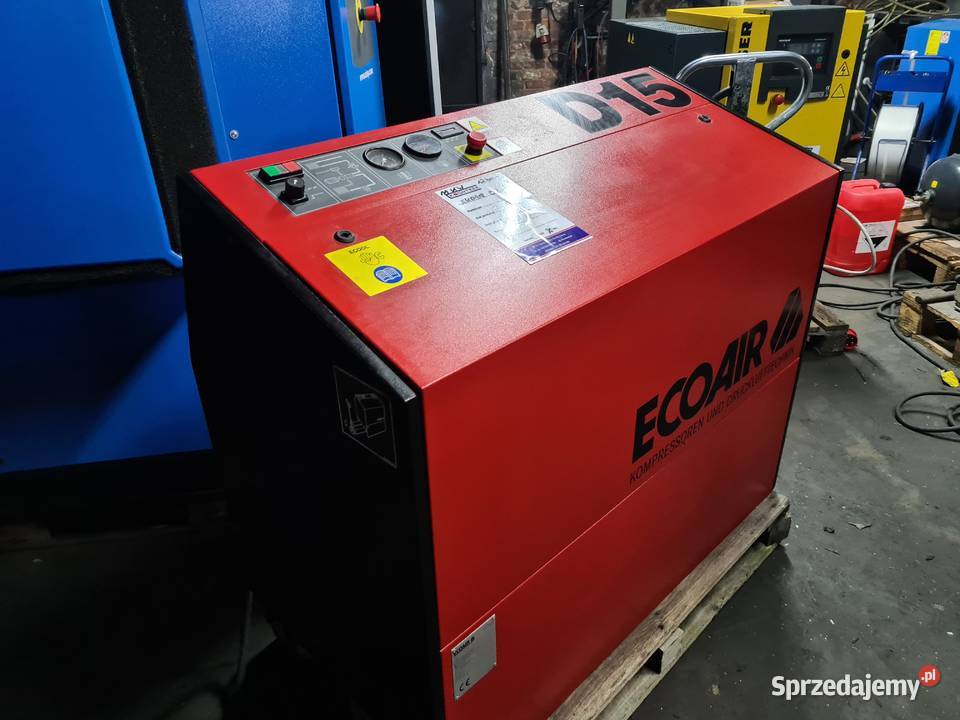 Kompresor śrubowy EKOAIR D 15 11 kw wielkopolskie Zduny