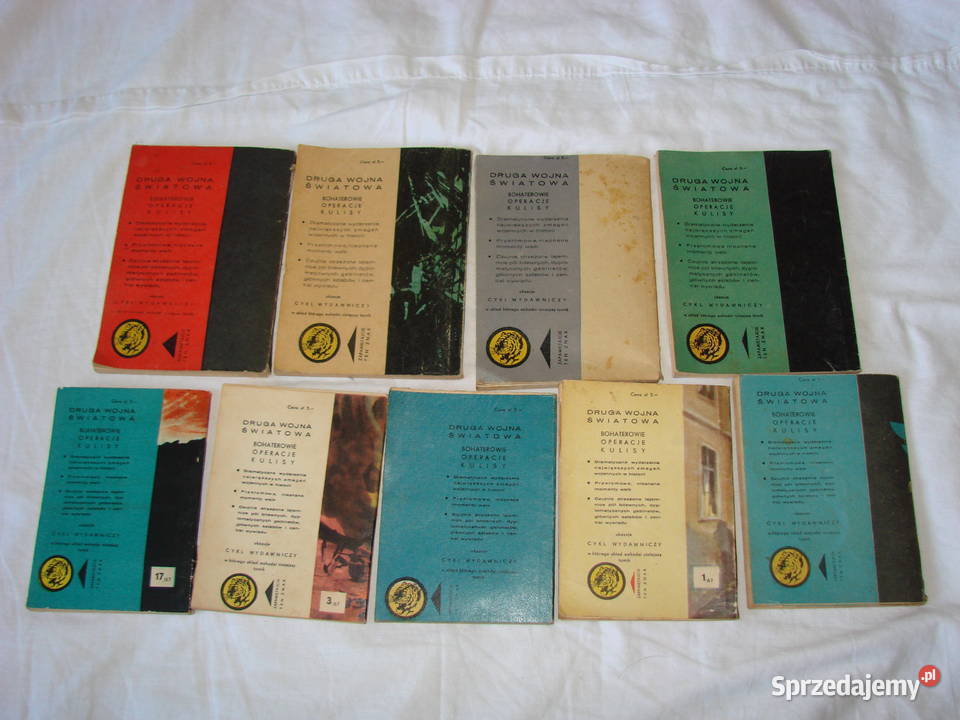 seria Żółty Tygrys 9 egz pomorskie sprzedam