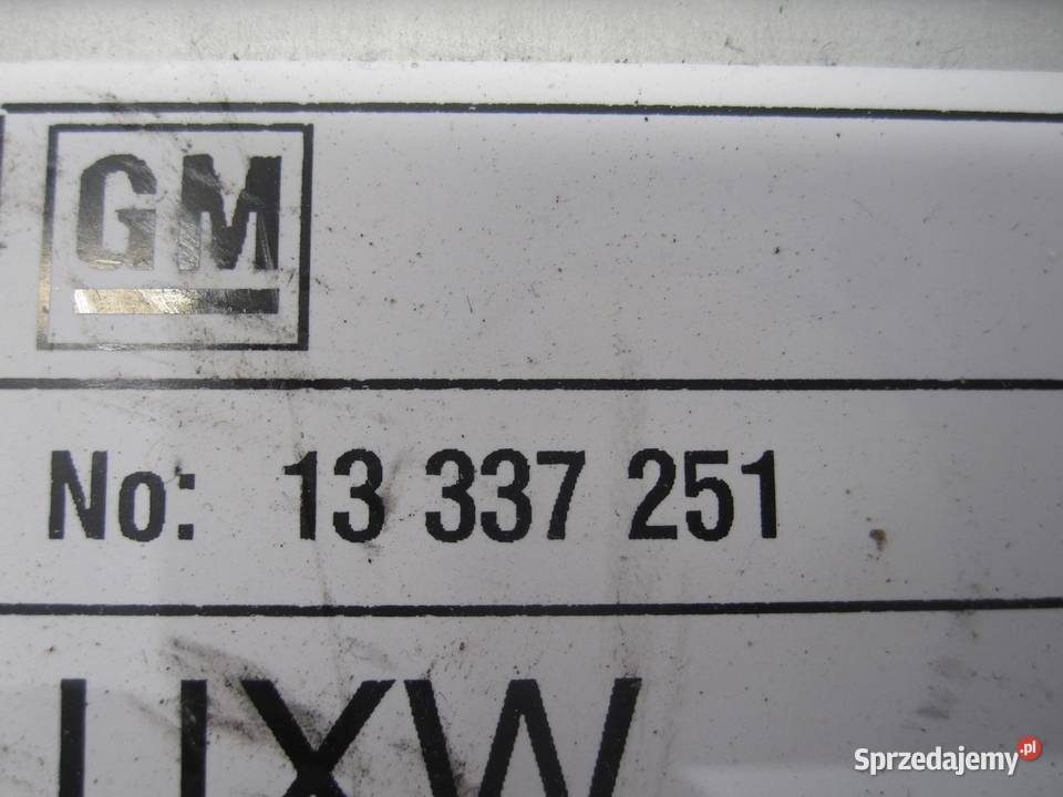 CHEVROLET CRUZE I 11r radio CD 13337251 Rok produkcji 2011 Kielce