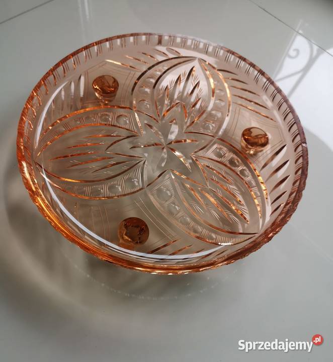 Patera rozalinowa Art Deco Toruń sprzedam