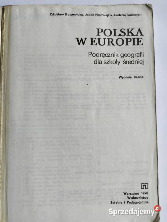 Polska w Europie Z Batorowicz J Nalewajko A miękka Gdynia