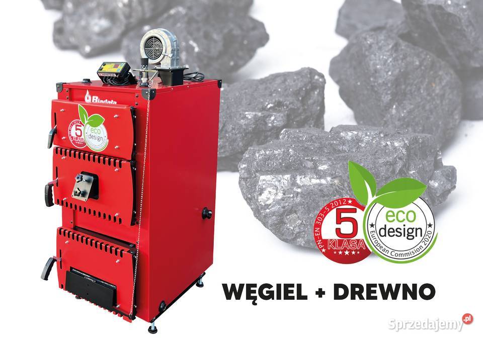 Kocioł piec NADMUCHOWY na WĘGIEL DREWNO CHRUST 5 Tarnów