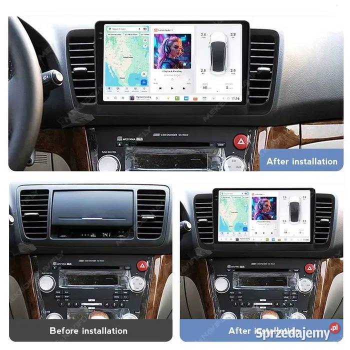 Radio Android 13 Subaru Outback 3 Legacy 4 Ożarowice sprzedam