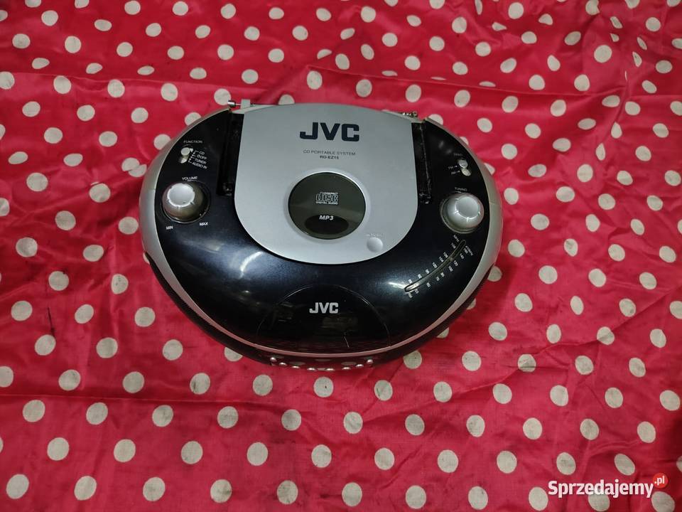 SPRAWNE Boombox Radio CD JVC RDEZ15 MP3 Krotoszyn sprzedam