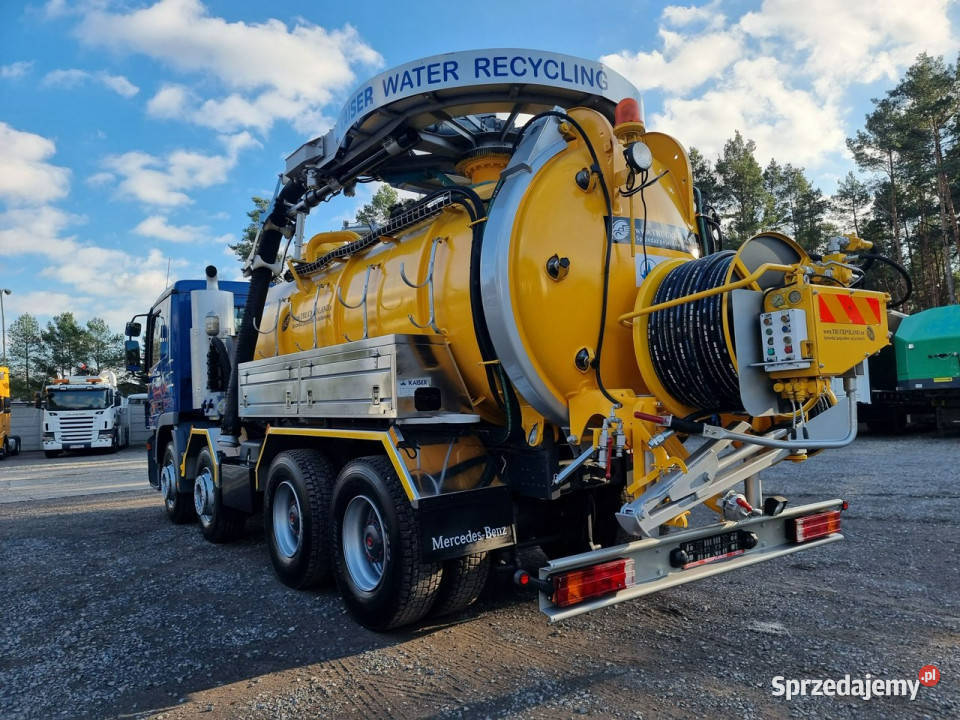 Mercedes ACTROS 8x4 WUKO recykling do zbierania Samochody ciężarowe Daleszyce