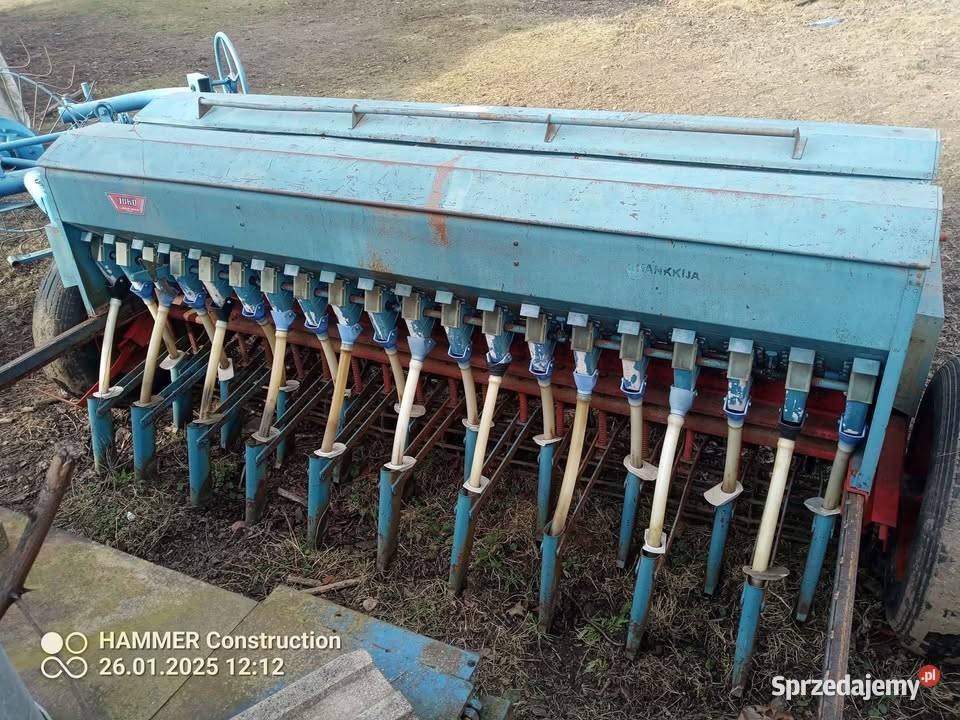 Siewnik Juko 25m dwukomorowy z agregatem i wałem podlaskie Szerszenie