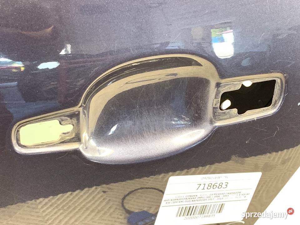 DRZWI LEWY TYŁ CITROEN C4 PICASSO I Minivan 0615 Drzwi
