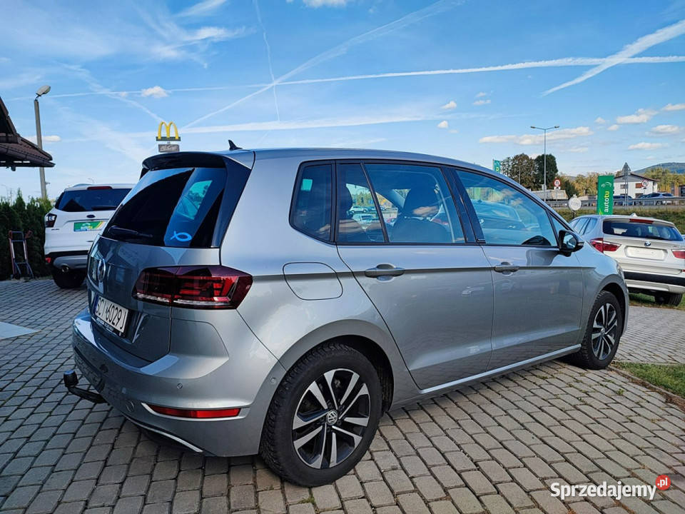 Volkswagen Golf Sportsvan IQDrive 75 t serwis I srebrny Ustroń sprzedam