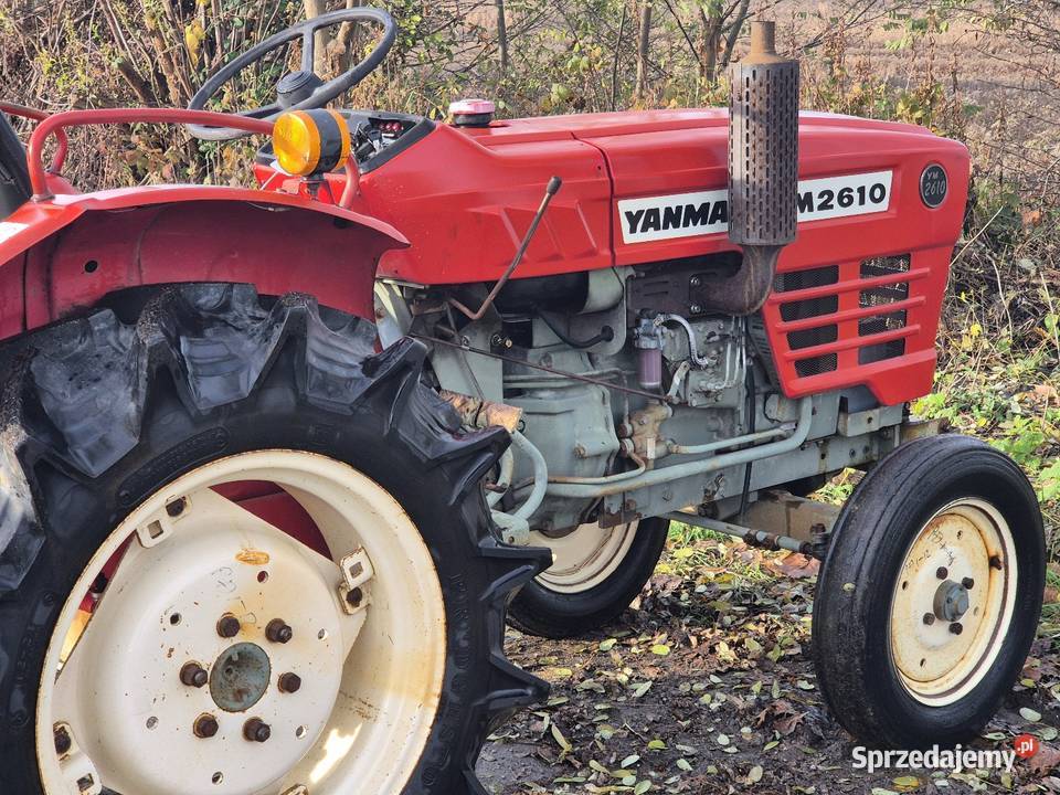 Traktorek traktor YANMAR YM2610S Wspomaganie Małuszyn