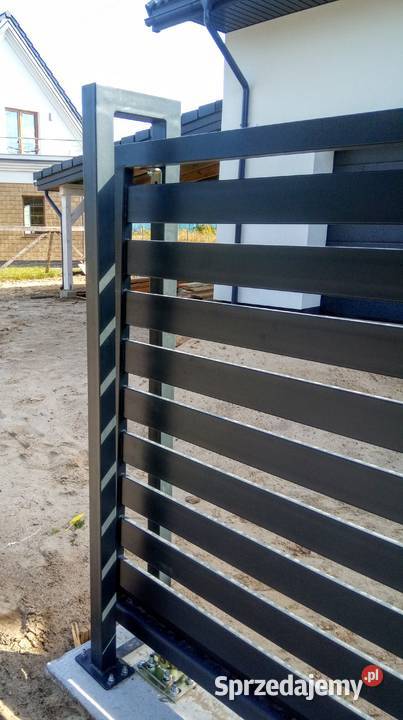 Bramy przesuwane podwójne 11m Bramy Balustrady