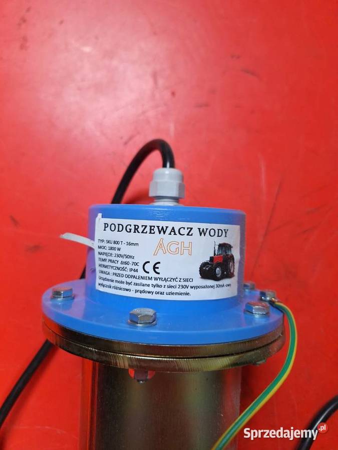 Grzałka bloku 1800W 230V ciągnik MTZ Pronar Sulechów